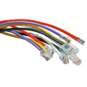 0.7m UnBooted Cat5e UTP RJ45 Patch Lead