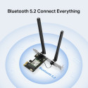 Mercusys AX3000 Wi-Fi 6 Bluetooth 5.2 PCIe Adapter