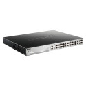 D-Link 30-Port Lite Layer 3 Stackable Managed PoE Switch DGS-3130-30PS