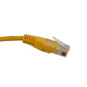 Cat5e Yellow PVC 1m RJ45 Leads