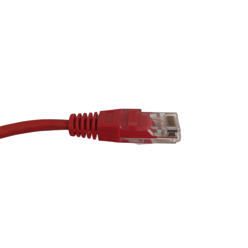 Cat5e Red PVC 3m RJ45 Leads