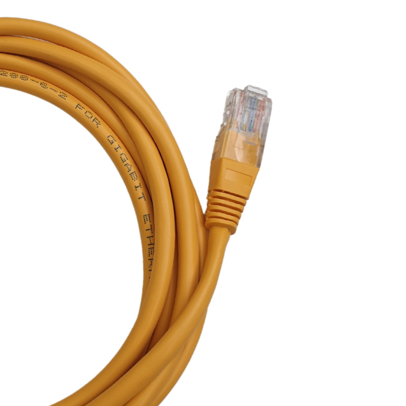 Cat5e Yellow PVC 2m RJ45 Leads