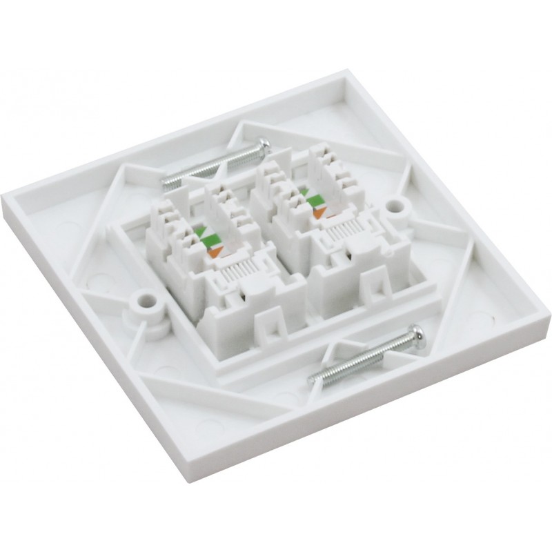 Cat6 UTP RJ45 Modules with Faceplate Cat6 Modules  Outlets